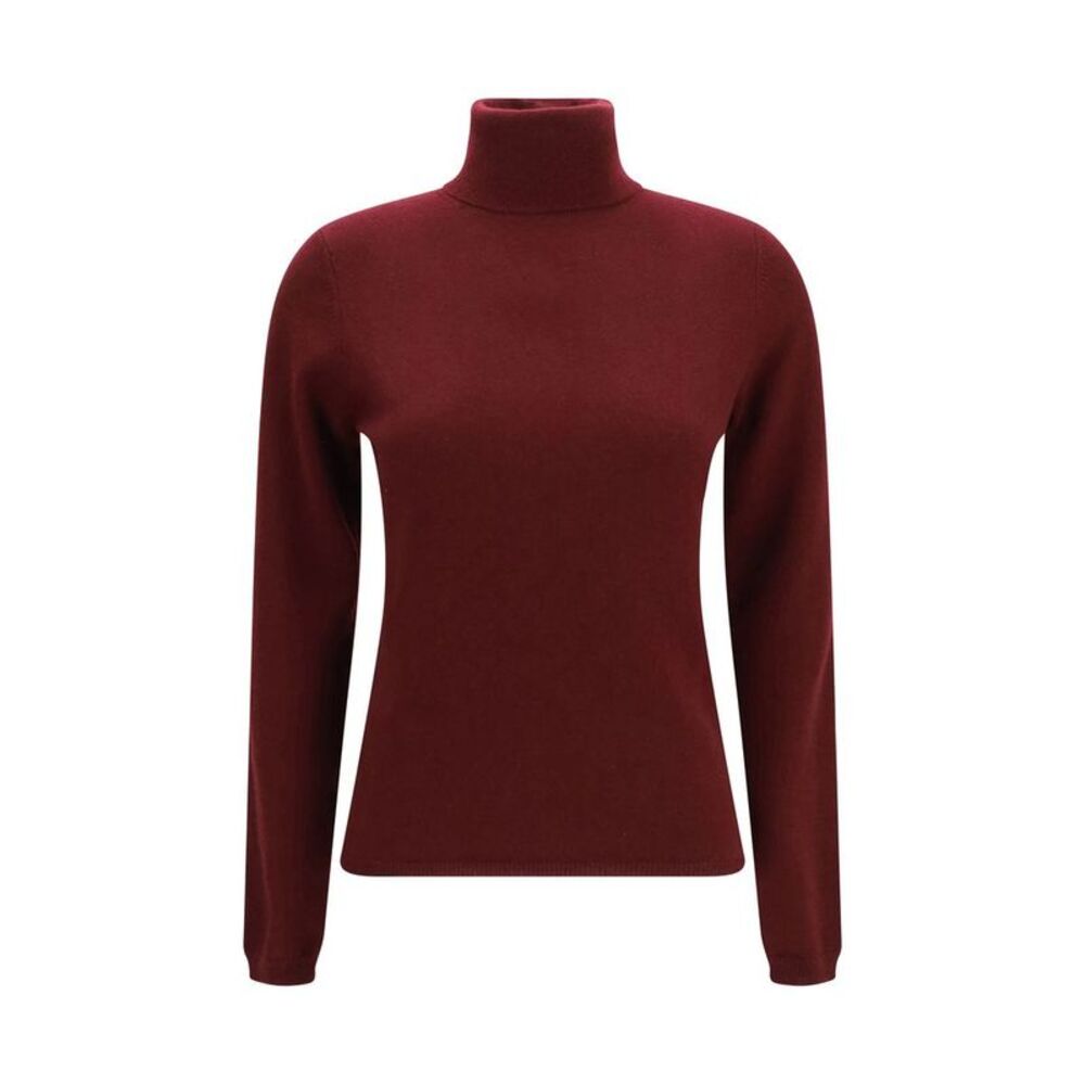 Allude Bordeaux Cashmere Women's Turtleneck